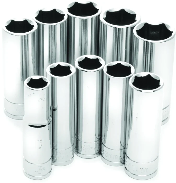 PERFORMANCE TOOL - W38402 - 3/8" Metric Socket Set