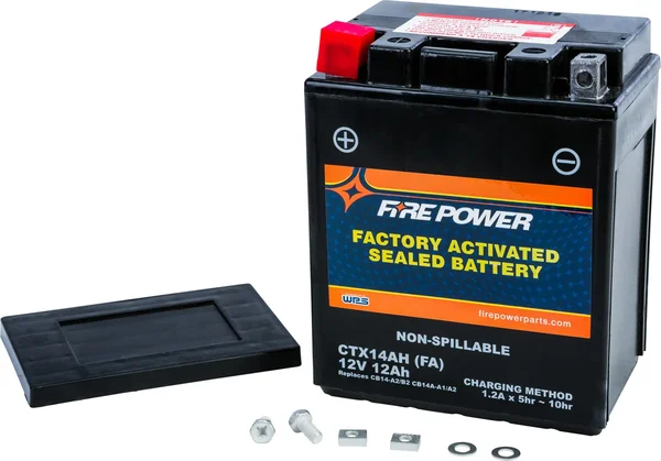 FIRE POWER - CTX14AH-BS(FA) - Factory Activated Sealed Battery