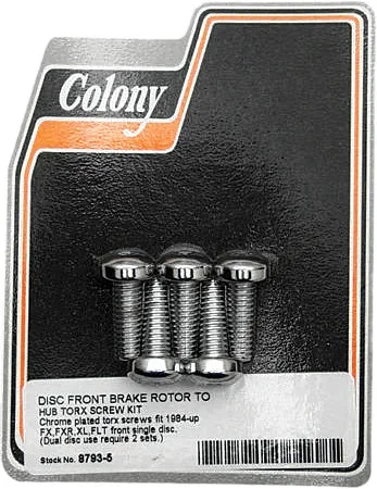 COLONY MACHINE - 8793-5 - Brake Rotor Screw Kit