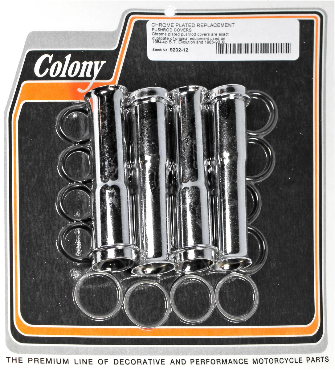COLONY MACHINE - 9202-12 - Lower Pushrod Cover Kit