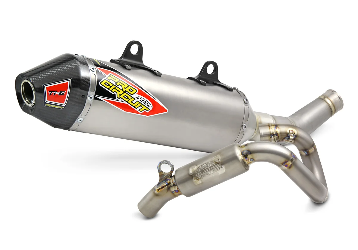 PRO CIRCUIT - 0351725F - Ti-6 Exhaust System
