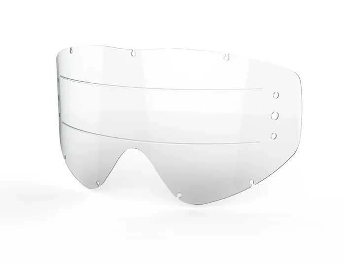 EKS Brand Clear Polycarbonate Goggle Lens Replacement for Emblem & Impact Goggles – Durable & Impact-Resistant