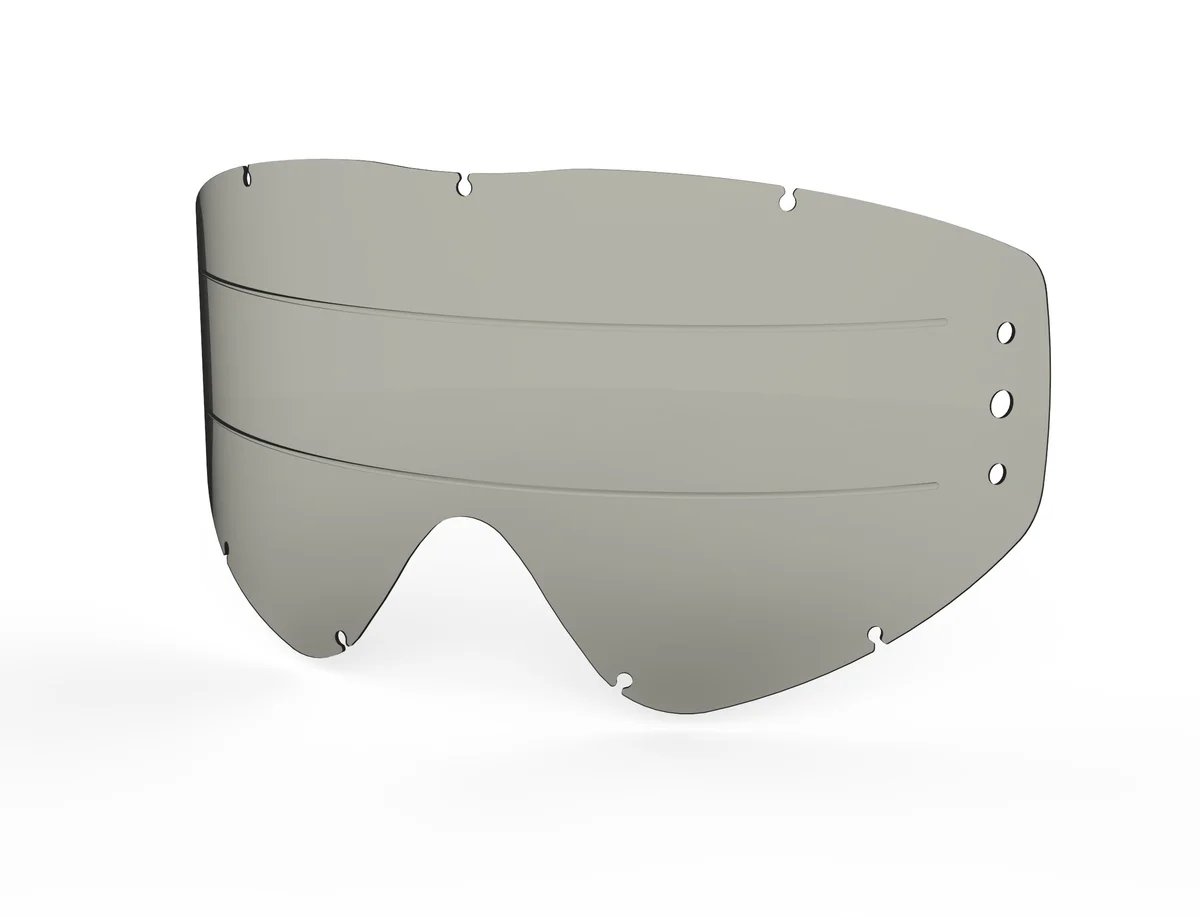 EKS Brand Clear Replacement Lens - Anti-Fog UV Protection for Goggles