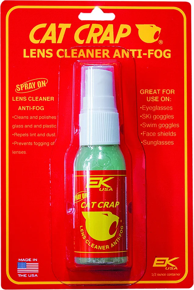 CAT CRAP - 10808P - Anti-Fog Lens Cleaner