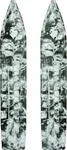 SLYDOG - PH8SWRWHTBLK - 8" Powderhound Skis