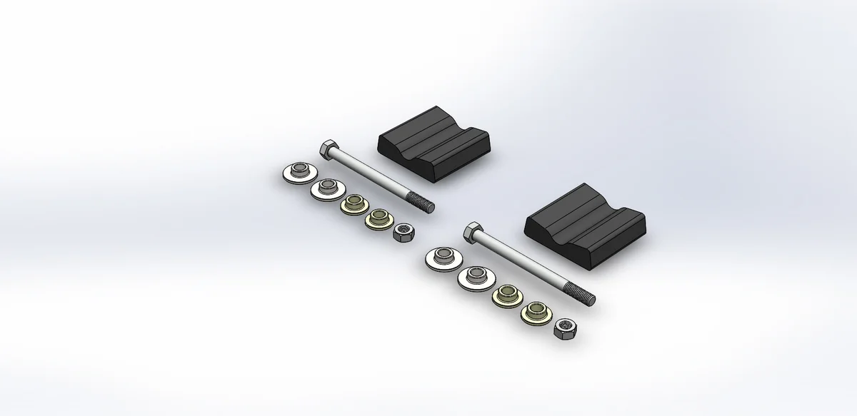 SLYDOG - MKTACY001 - Powderhound Ski Hardware Kit