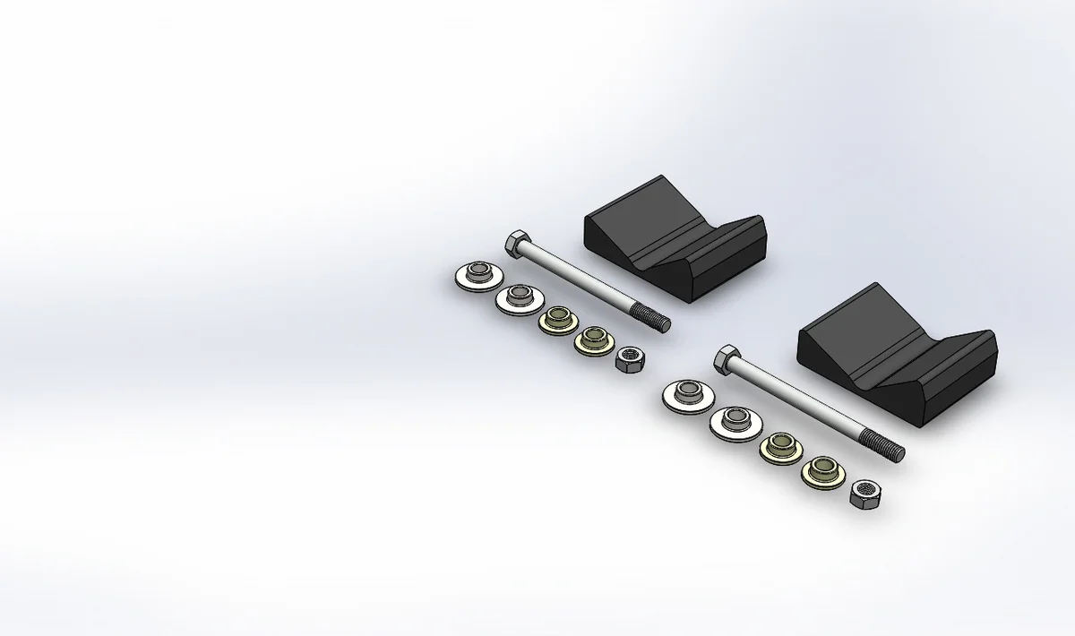 SLYDOG - MKTPOL003 - Powderhound Ski Hardware Kit