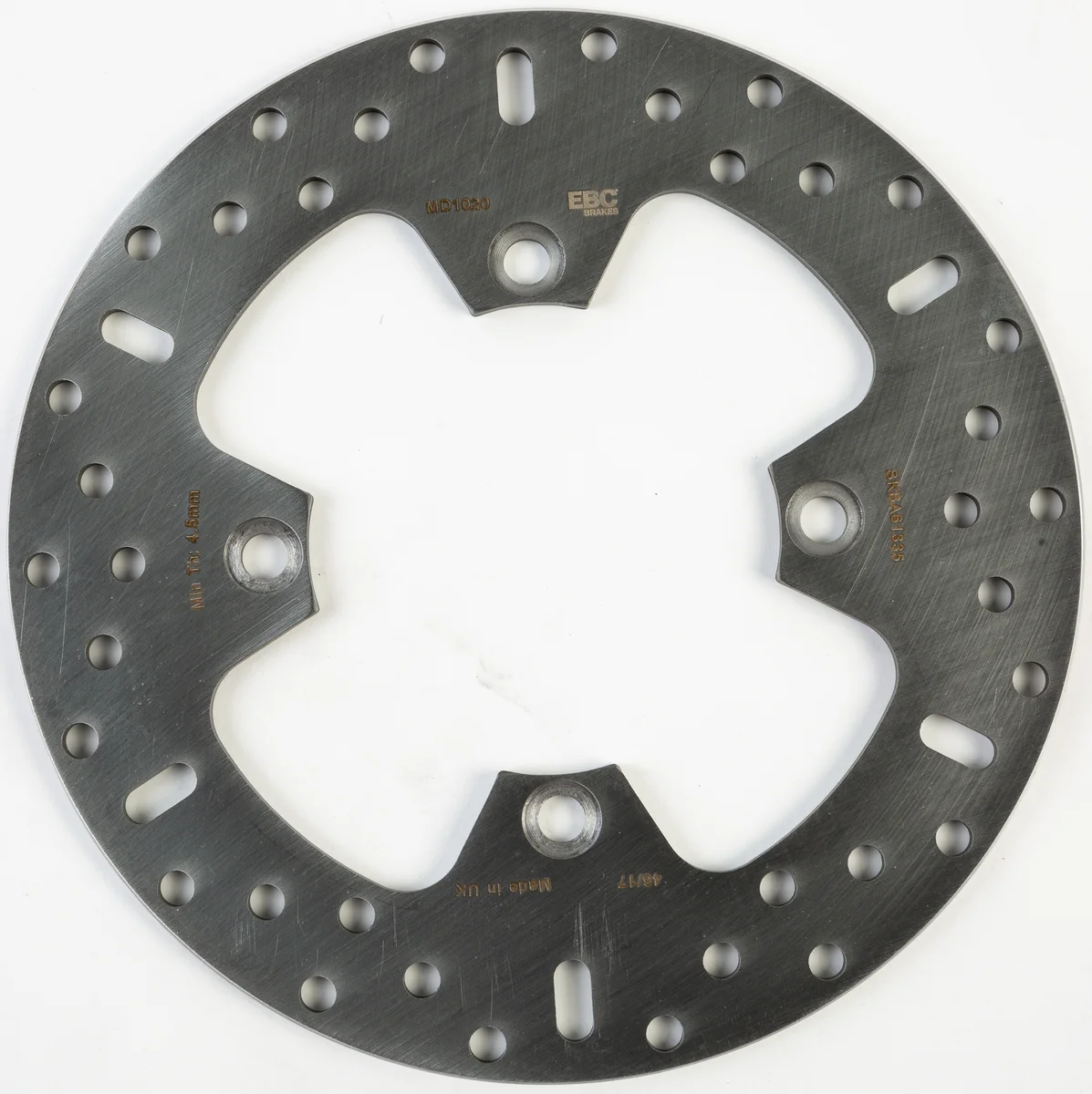EBC MD1020 Standard Brake Rotor - High-Performance Motorcycle Brake Disc for Enhanced Stopping Power
