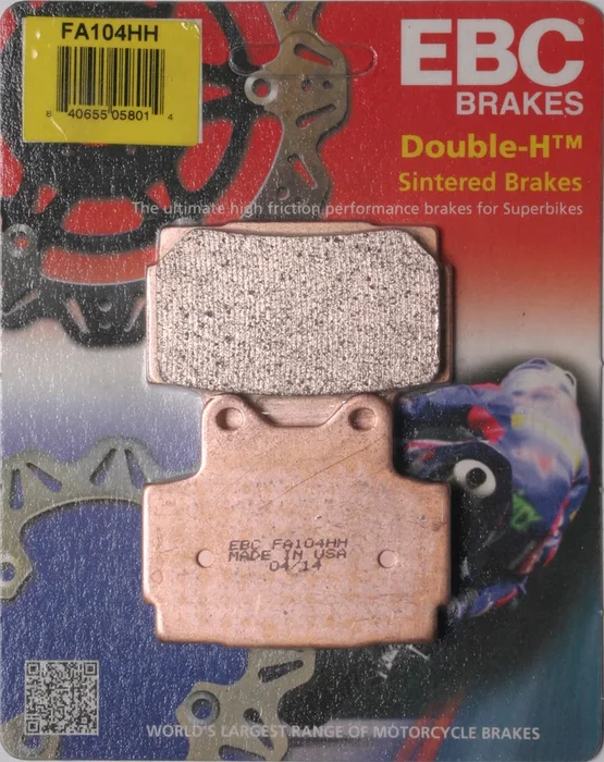 EBC FA104HH Standard Brake Pads - High-Performance Motorcycle Brake Pads
