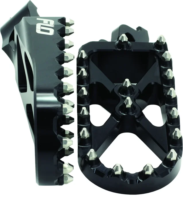 FLO MOTORSPORTS - SPEG-792BLK - Adventure/Snow Foot Pegs