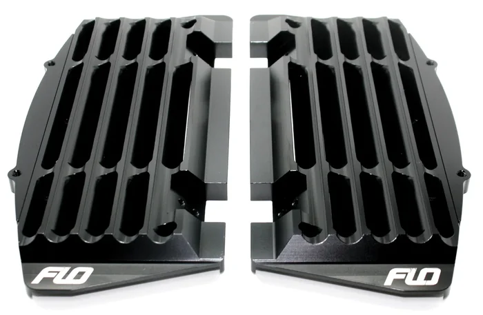 FLO MOTORSPORTS - FLO 753-2BLK - High Flow Radiator Brace