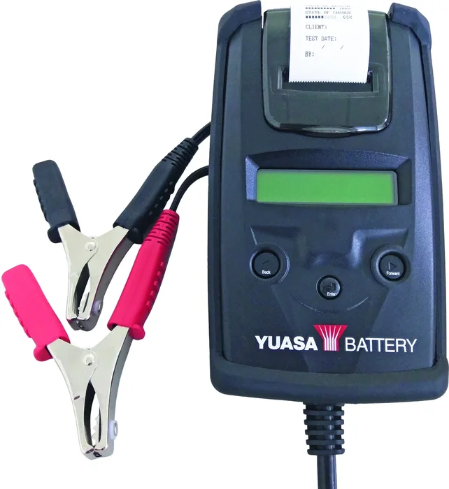 YUASA - YUA00BTY01P - Battery Tester w/Printer
