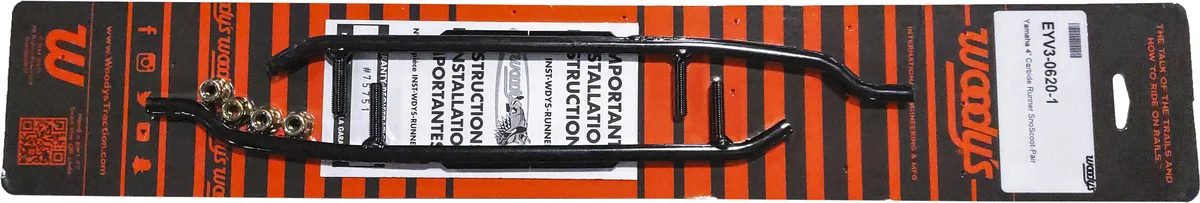 WOODYS - EYV3-0620 - Carbides and Runners 4"