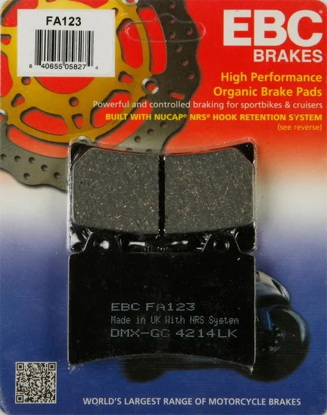 EBC FA123 Standard Brake Pads - High-Performance Motorcycle Brake Pads
