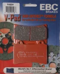EBC Brakes FA123V V-Series Semi-Sintered Brake Pads - High-Performance Motorcycle Brake Pads