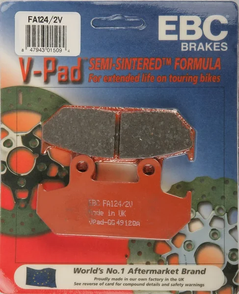 EBC FA124/2V Semi-Sintered Brake Pads - High-Performance Brakes for Street & Dirt Bikes