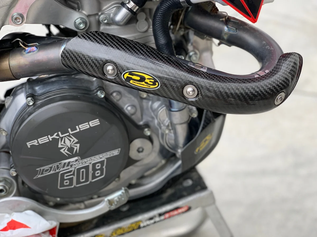 P3 - 205074 - Carbon Fiber Header Heat Shield