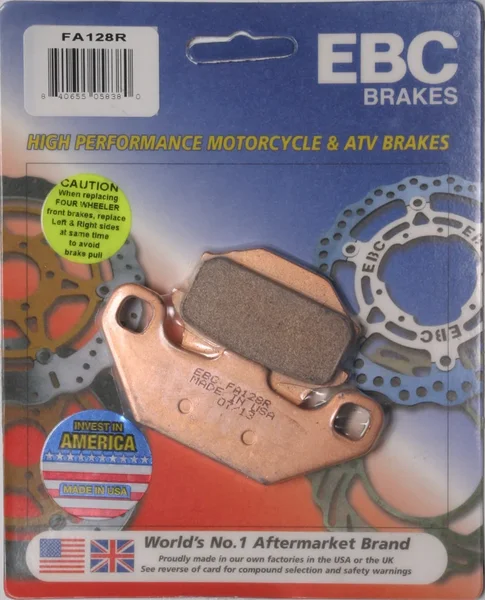 EBC FA128R Standard Brake Pads - High-Performance Motorcycle Brake Pads