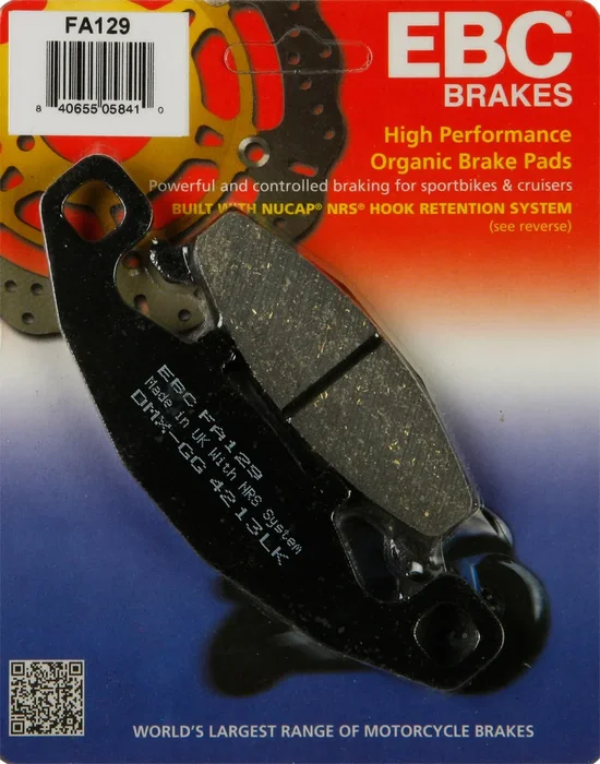 EBC FA129 Standard Brake Pads - High-Performance Brake Pads for Powersports Vehicles