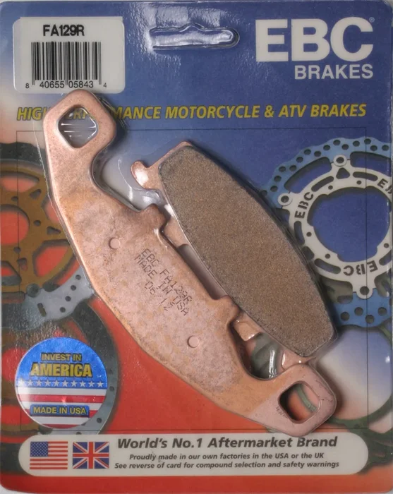 EBC FA129R Standard Brake Pads - High-Performance Motorcycle Brake Pads