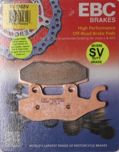 EBC FA135SV Standard Brake Pads - High-Performance Motorcycle Brake Pads