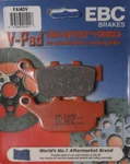 EBC Brakes FA140V V-Series Semi-Sintered Brake Pads - High-Performance Motorcycle Brake Pads