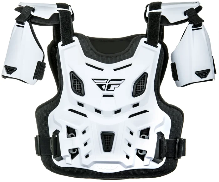 FLY RACING - 36-16065 YTH CE WHT - Youth CE Revel Offroad Roost Guard
