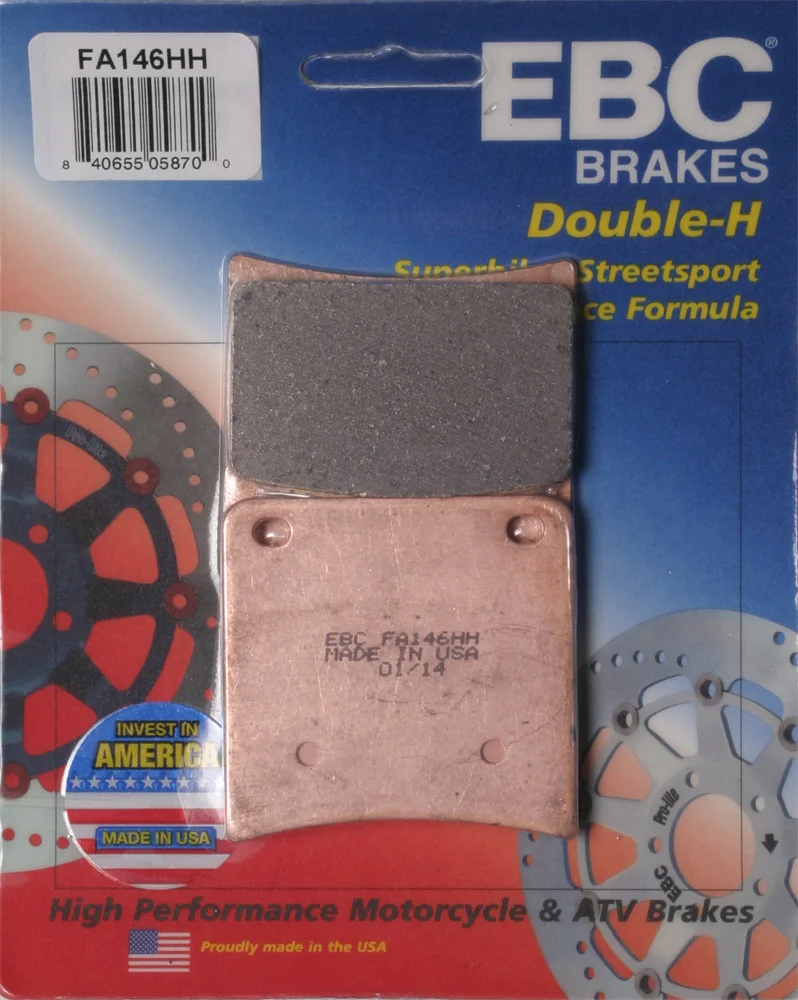 EBC FA146HH Standard Brake Pads - High-Performance Motorcycle Brake Pads
