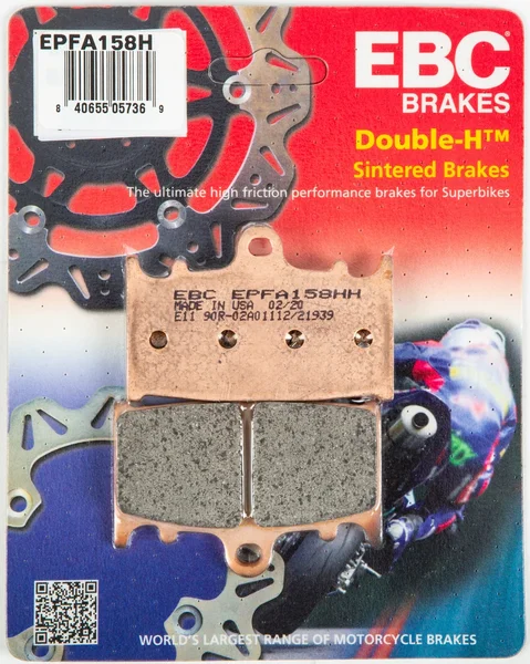 EBC Extreme Pro Brake Pads - High-Performance Sintered Bronze Brake Pads for Sportbikes & Cruisers