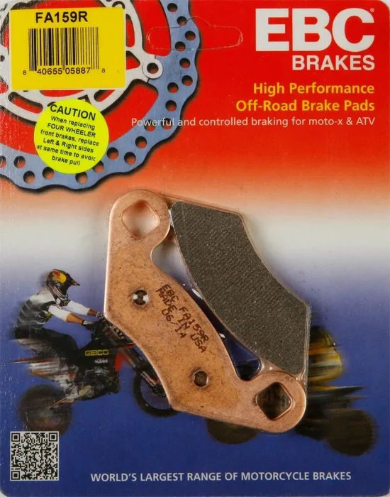 EBC FA159R Standard Brake Pads - High-Performance Motorcycle Brake Pads