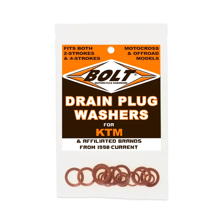 BOLT - DPW.KTM - KTM Copper Drain Plug Washers