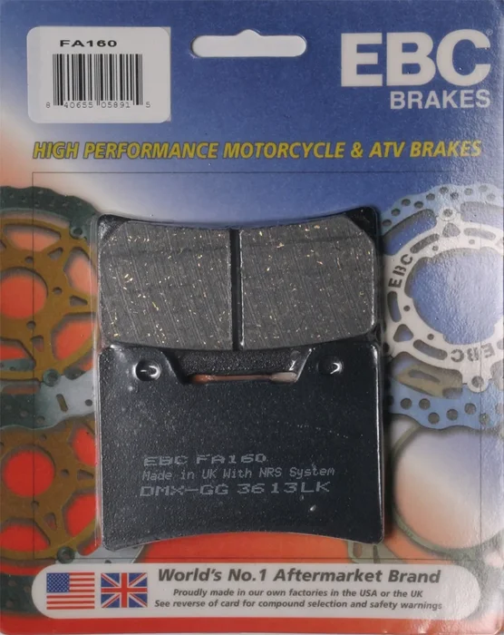 EBC FA160 Standard Brake Pads - High-Performance Motorcycle Brake Pads