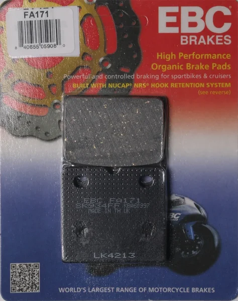 EBC FA171 Standard Brake Pads - High-Performance Motorcycle Brake Pads