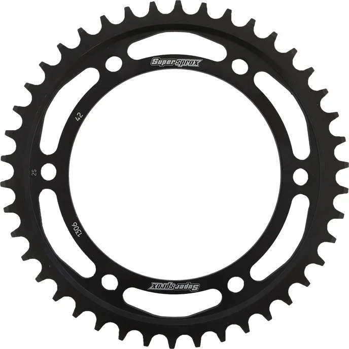 SUPERSPROX - RFE-1306-42-BLK - Steel Rear Sprocket