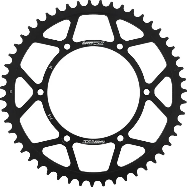 SUPERSPROX - RFE-245-51-BLK - Steel Rear Sprocket