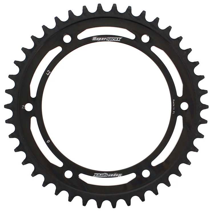 SUPERSPROX - RFE-6-42-BLK - Steel Rear Sprocket
