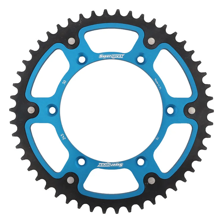 SUPERSPROX - RST-245-50-BLU - Stealth Rear Sprocket