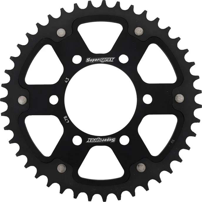 SUPERSPROX - RST-478-43-BLK - Stealth Rear Sprocket