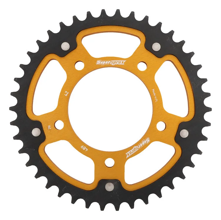 SUPERSPROX - RST-489-42-GLD - Stealth Rear Sprocket