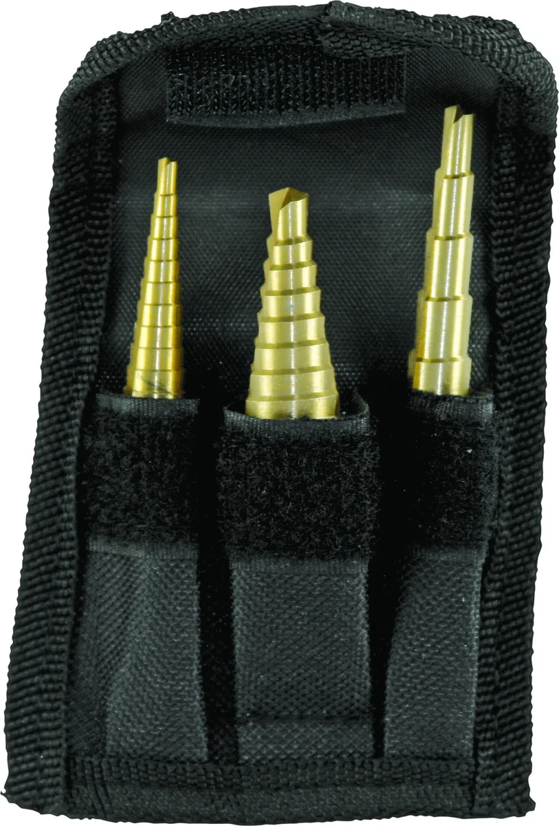 PERFORMANCE TOOL - W9003 - 3 PC Step Drill Set
