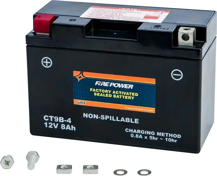 FIRE POWER - CTZ8V - Factory Activated Sealed Battery