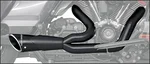 FREEDOM - HD00855 - FLH/FLT 2 Into 1 Shorty Exhaust