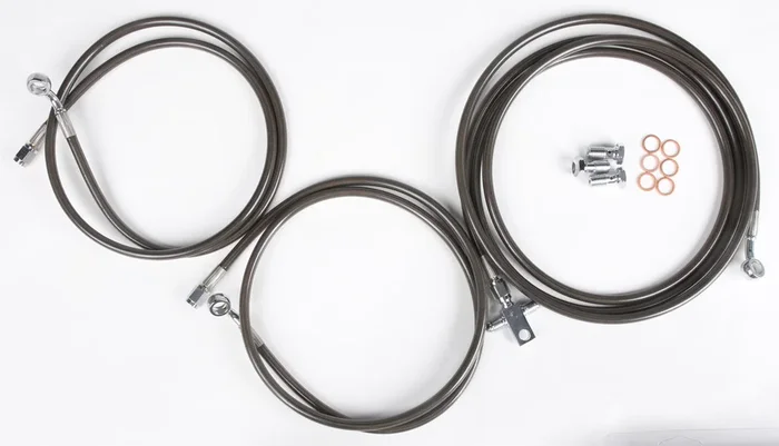 STREAMLINE - X3XRS-R-4-SMOKE - Rear Brake Line Kit