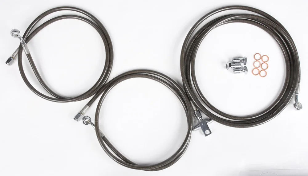 STREAMLINE - XP1K-R-4-SMOKE - Rear Brake Line Kit