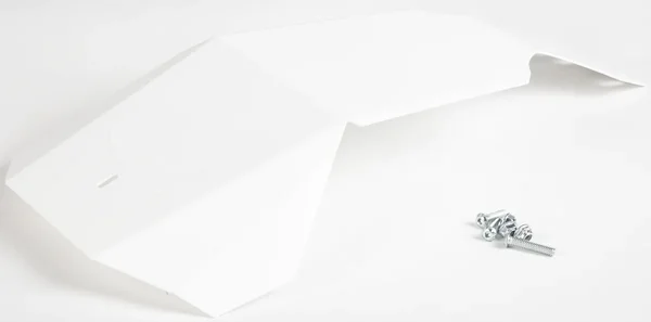 STRAIGHTLINE - 182-112-WHITE - Front Bumper Skid Plate