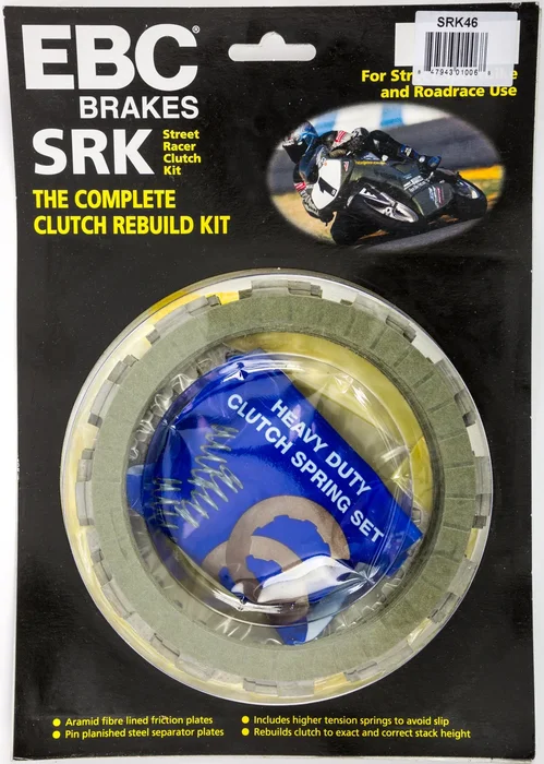 EBC SRK46 Clutch Kit - High-Performance Motorcycle Clutch for Enhanced Riding Control