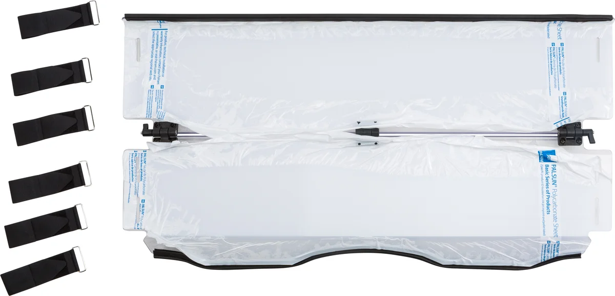 OPEN TRAIL - WEST120-0037 - Folding Windshield