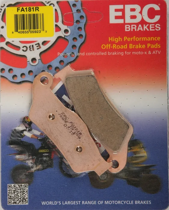 EBC FA181R Standard Brake Pads - High-Performance Motorcycle Brake Pads