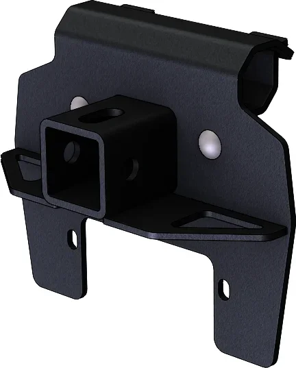 KFI 101495 Heavy-Duty 2-Inch Trailer Hitch for ATV/UTV - Durable Towing Solution