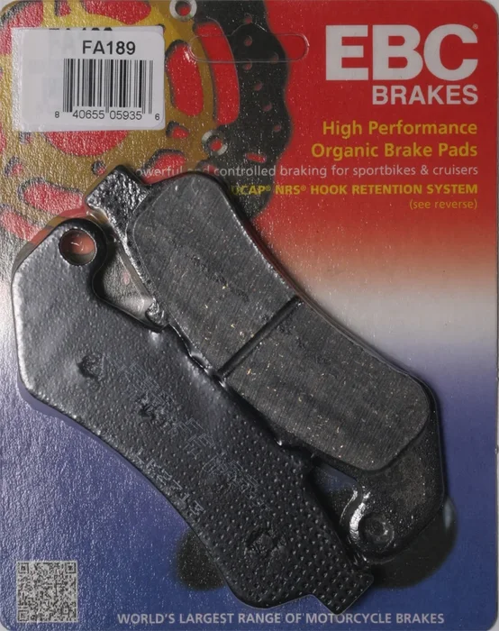 EBC FA189 Standard Brake Pads - High-Performance Motorcycle Brake Pads
